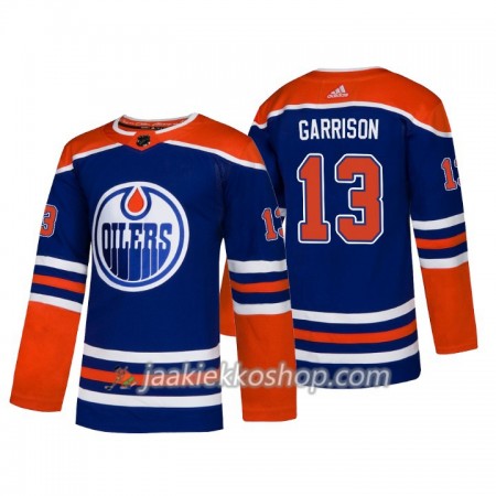 Miehille NHL Edmonton Oilers Pelipaita Jason Garrison 13 Adidas Alternate 2018-19 Authentic